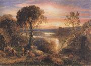 Samuel Palmer Tityrus Restored to his Patrimony oil painting on canvas